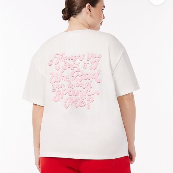 Savage X Fenty Spank Graphic Tee By Rihanna - Picture 5 of 16